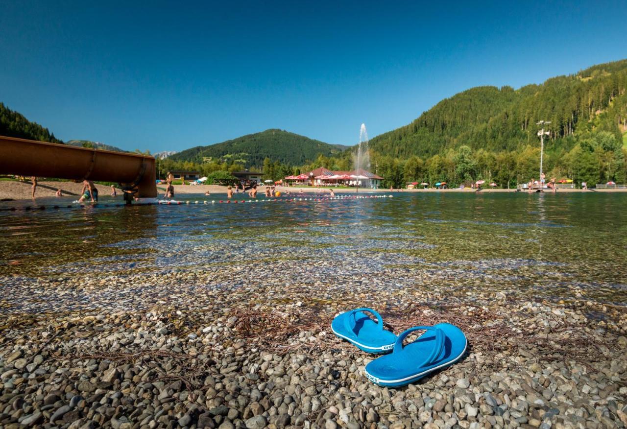 Ride & Relax Aparthotel Schwarz Eben Im Pongau Exterior foto